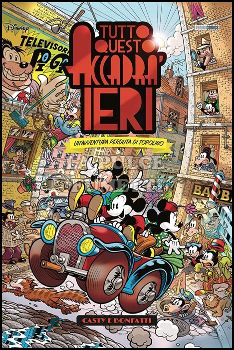 TOPOLINO SUPER DE LUXE EDITION #     4 - TUTTO QUESTO ACCADRÀ IERI - UN'AVVENTURA PERDUTA DI TOPOLINO